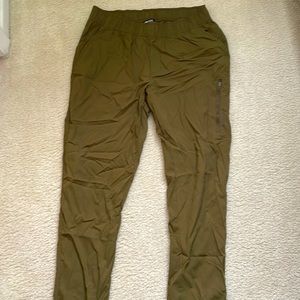 Outdoor Research Zendo Joggers, Size Large in Olive Green